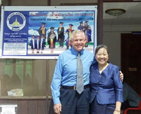 Overseas Vietnamese woman runs international school in Laos